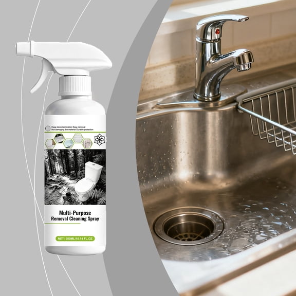 32oz Multi-Purpose Cleaning Spray, Powerful Stain-Removing, Non-Toxic & Fast-Acting Cleaner, Ideal for Deep Cleaning Kitchens, Bathrooms, Sinks, Countertops & Household Surfaces fo