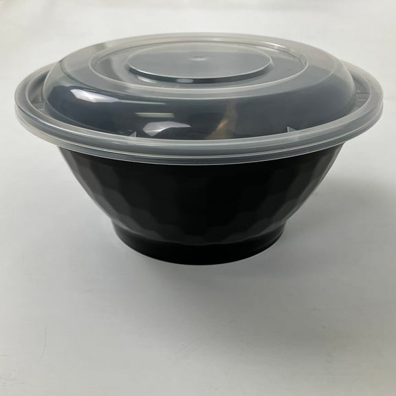 32oz PP Black Noodle Bowl (150 Count)