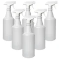 thumbnail image 1 of 32 oz. Plastic Trigger Spray Bottles, Chemical Resistant, Heavy Duty, Commercial, 6-Pack, 1 of 3