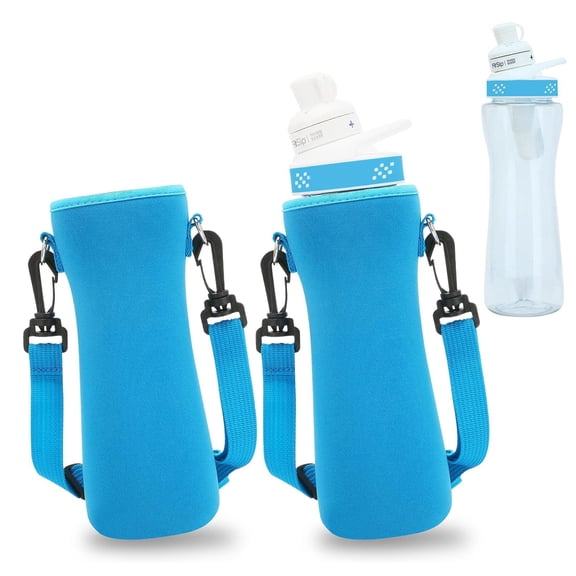 32oz Sleeve Compatible with Water Bottle, Water Bottle Sleeve for Cirkul Plastic & Stainless Steel Bottle, Neoprene Insulated Water Bottle Cover for Retaining Temperature(2Pcs)-