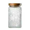 thumbnail image 1 of 32oz Vintage Glass Jar With Lid, Glass Storage Containers, Airtight Kitchen Storage Containers, 1 of 7