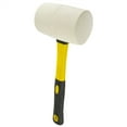 thumbnail image 1 of 32oz White Rubber Mallet 70% Fibreglass Handle Hammer Non Marking TE869, 1 of 3