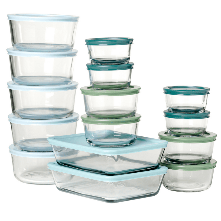 Anchor Hocking 32-Piece Glass Food Storage Containers with