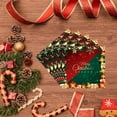 32pcs Banquet Red Green Christmas New Year Theme Party Tableware Set