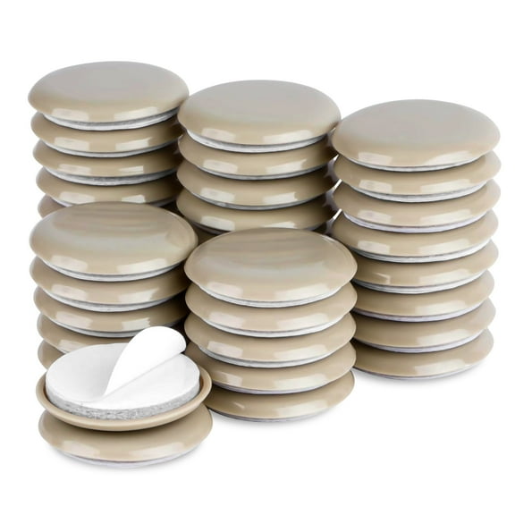 32pcs Furniture Sliders, TSV Self Stick Carpet Sliders Furniture Moving Pads for Easy Moving, Protect Your Floor