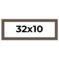 thumbnail image 1 of 32x10 Frame Black Feather Payton Ornate Solid Wood Picture Frame Width 1.75 Inches | Interior Depth, 1 of 8