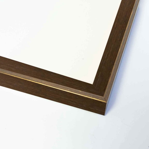 32x11 Frame Gold Solid Wood Picture Frame Width 0.75 Inches, Interior Frame Depth 0.75 Inches,