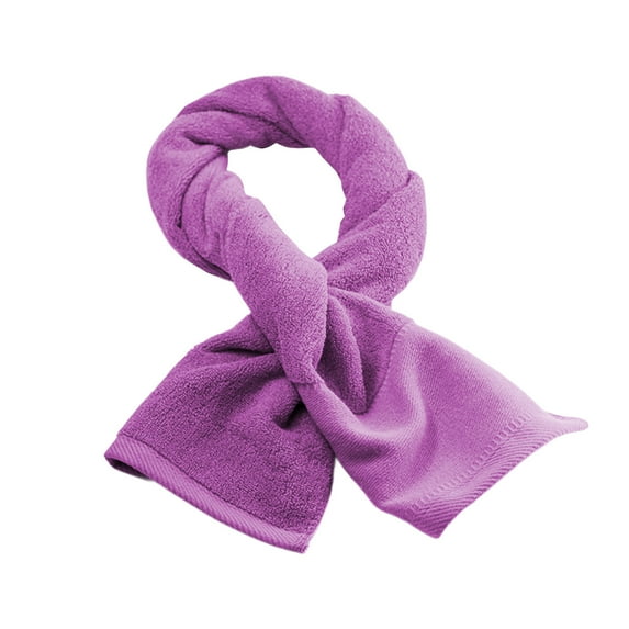 32x110cm Cotton Sports Towel Sweat Absorbent Lightweight Workout Towel for Gym Yoga Running Outdoor Exercise Travel