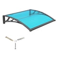 thumbnail image 1 of 32x120 Inch Canopy Exterior Window Awnings, Waterproof Rain Shelter Outdoor Home Appliance Cover, 1 of 9