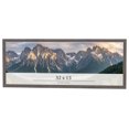thumbnail image 1 of 32x13 Frame Blue Kingsley Pewter Solid Wood Picture Frame Width 0.75 Inches |Interior Depth 0.5, 1 of 8
