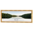 thumbnail image 1 of 32x13 Frame Gold Bamboo Solid Wood Picture Frame | 1 Inch Moulding Width | Interior Frame Depth, 1 of 8