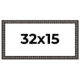 thumbnail image 1 of 32x15 Frame Black-Brown Medieval Solid Wood Picture Frame | 1.5 Inch Moulding Width | Gotham, 1 of 8