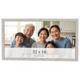 thumbnail image 1 of 32x16 Frame White Real Wood Picture Frame Width 0.75 inches | Interior Frame Depth 0.5 inches |, 1 of 8