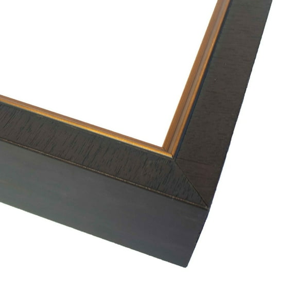 32x17 Frame Brown & Gold Solid Wood Shadow Box Width 1.25 Inches | Interior Frame Depth 1 Inches |