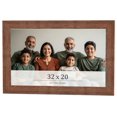 thumbnail image 1 of 32x20 Frame Brown Farmhouse Solid Wood Picture Frame Width 1.5 Inches | Interior Frame Depth 0.5, 1 of 8