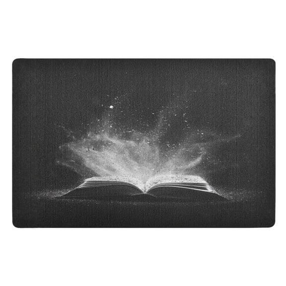 32x20 Inch Doormat Indoor Entrance Mat Entrance Welcome Mat Outdoor Mats for Front Door Open Book