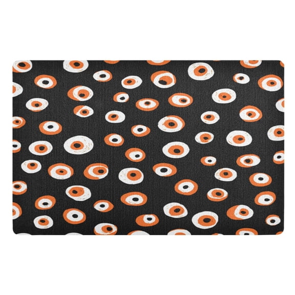 32x20 Inch Doormat Indoor Entrance Mat Entrance Welcome Mat Outdoor Mats for Front Door Small Eyeballs Pattern