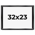 thumbnail image 1 of 32x23 Black Shadowbox Frame - Interior Size 32x23 by 1.5 Inches - Made to Display Items Up To 1.5 Inches Deep, 1 of 5