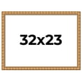 thumbnail image 1 of 32x23 Frame Gold Real Wood Picture Frame Width 1.5 inches | Interior Frame Depth 0.5 inches |, 1 of 8