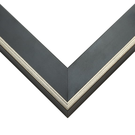 32x24 Canvas Frame Silver Solid Wood Floater Frame Width 1 Inches | Interior Frame Depth 1 Inches |