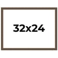 thumbnail image 1 of 32x24 Frame Golden Caramel Solid Wood Bronze Picture Frame | 1.25 Inch Moulding Width | 0.5 Inch, 1 of 8