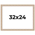 thumbnail image 1 of 32x24 Frame White Real Wood Picture Frame Width 1.5 inches | Interior Frame Depth 0.5 inches |, 1 of 8