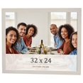 thumbnail image 1 of 32x24 Frame White Wheat Solid Wood Picture Frame | Moulding Width 0.75 Inches | Interior Depth 0.5, 1 of 8