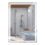 32x24 LED Bathroom Mirror, Dimmable Vanity Mirror, Smart Touch 3 Color Temperature Wall Mounted Makeup Mirror