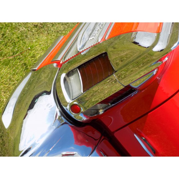 32x24in Photo Paper 1958 Buick Century Riviera close up tailgate