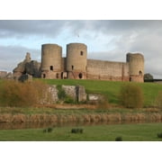 32x24in Photo Paper Castell Rhuddlan Castle, Denbighshire, North Wales 1899
