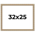 thumbnail image 1 of 32x25 Frame Silver Real Wood Picture Frame Width 1.5 inches | Interior Frame Depth 0.5 inches |, 1 of 8
