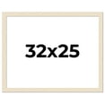 thumbnail image 1 of 32x25 Frame White Real Wood Picture Frame Width 1.5 inches | Interior Frame Depth 0.5 inches | Barn, 1 of 8