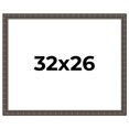 thumbnail image 1 of 32x26 Frame Black Bamboo Solid Wood Picture Frame Width 1.5 Inches | Interior Frame Depth 0.5, 1 of 8