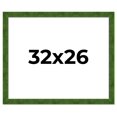 thumbnail image 1 of 32x26 Frame Green Burl Solid Wood Picture Frame | 1.75 Inches Moulding Width | Interior Frame Depth, 1 of 8