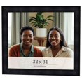 thumbnail image 1 of 32x31 Frame Black Passaggi Solid Wood Picture Frame Width 1.5 Inches | Interior Depth 0.5 Inches |, 1 of 8