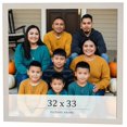 thumbnail image 1 of 32x33 Frame White Wheat Solid Wood Picture Frame | Moulding Width 0.75 Inches | Interior Depth 0.5, 1 of 8