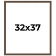 thumbnail image 1 of 32x37 Frame Golden Caramel Solid Wood Bronze Picture Frame | 1.25 Inch Moulding Width | 0.5 Inch, 1 of 8