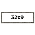 thumbnail image 1 of 32x9 Frame Black-Brown Medieval Solid Wood Picture Frame | 1.5 Inch Moulding Width | Gotham Beveled, 1 of 8