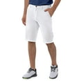 thumbnail image 1 of 33,000ft Men's Golf Shorts Dry Fit Lightweight Hiking Shorts with Pockets 11" Inseam for Travel Casual White 38, 1 of 6