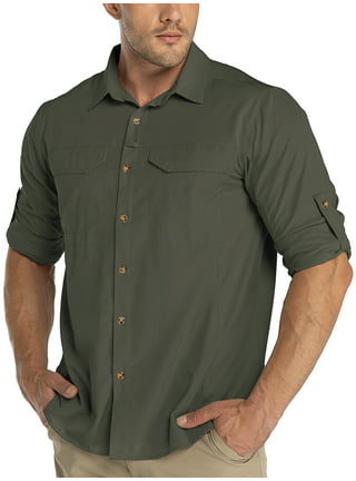 Men's Army Military Hiking Shirts Outdoor Autumn Long Sleeve Shirt Casual  Shirts