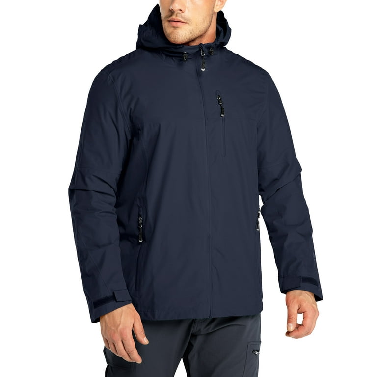 33,000ft Men's Rain Jacket Waterproof Cycling Running 33,000ft Men's Rain Jacket Waterproof Cycling Running
