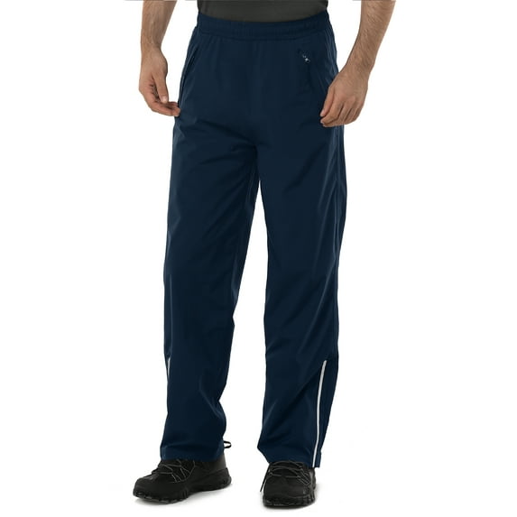 33,000ft Men's Rain Pants Breathable Lightweight Reflective Windproof Waterproof Pants for Golf Hiking Outdoor