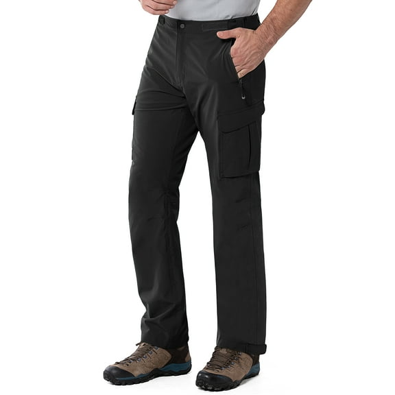 33,000ft Men's Rain Pants Waterproof Lightweight Breathable Golf Over Pants for Hiking Travel Cycling Outdoor