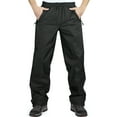 thumbnail image 1 of 33,000ft Men's Rain Pants, Waterproof Rain Over Pants, Windproof Outdoor Pants for Hiking, Fishing, 1 of 9