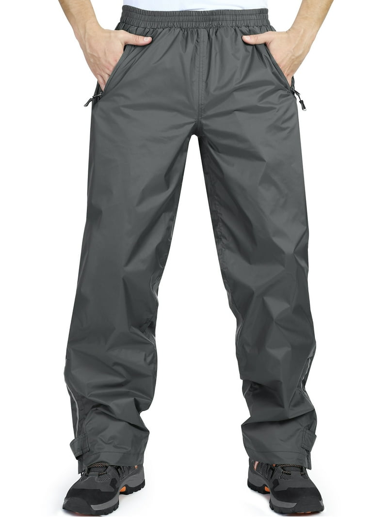 33,000ft Men's Waterproof, Windproof Rain Pants for Hiking