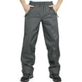 thumbnail image 1 of 33,000ft Men's Rain Pants, Waterproof Rain Over Pants, Windproof Outdoor Pants for Hiking, Fishing, 1 of 9