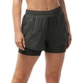 thumbnail image 1 of 33,000ft Women's Running Shorts with Elastic High Waisted Lightweight Quick-Dry Athletic Workout Shorts, 1 of 7