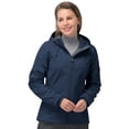 thumbnail image 1 of 33,000ft Women's Softshell Jacket, Fleece Lined Warm Jacket Light Hooded Windproof Coat for Outdoor Hiking, 1 of 6