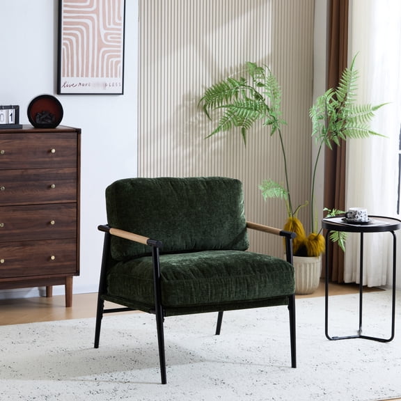 33.07" Tall Modern Accent Chair | Ideal for Contemporary Interiors | Enhances the Overall Aesthetic