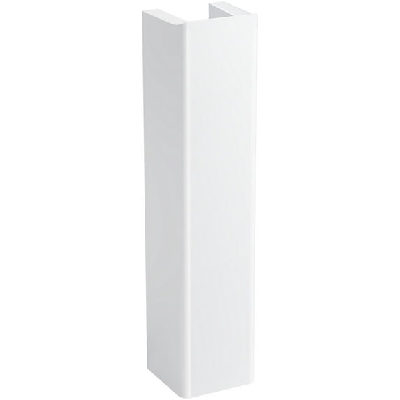 Proflo Pf1081 Bathroom Sink Pedestal Only For Pf1181 And Pf1184 - White